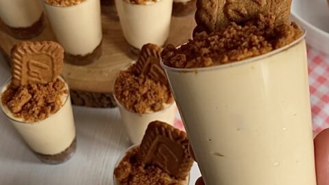 Biscoff Cheesecake Dessert Cups - Sab's Bakes