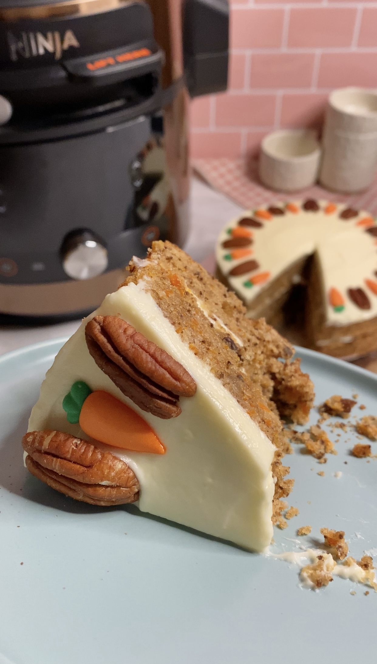 Instant Pot Carrot Cake with Cake Mix - Ninja Foodi Carrot Cake