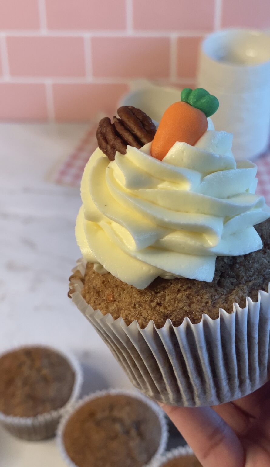Carrot Cake Cupcakes Sab's Bakes